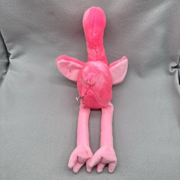 Pinky Flamingo Plush 1998 17" Bird Stuffed Toy Vintage TY Beanie Buddy - Picture 5 of 11